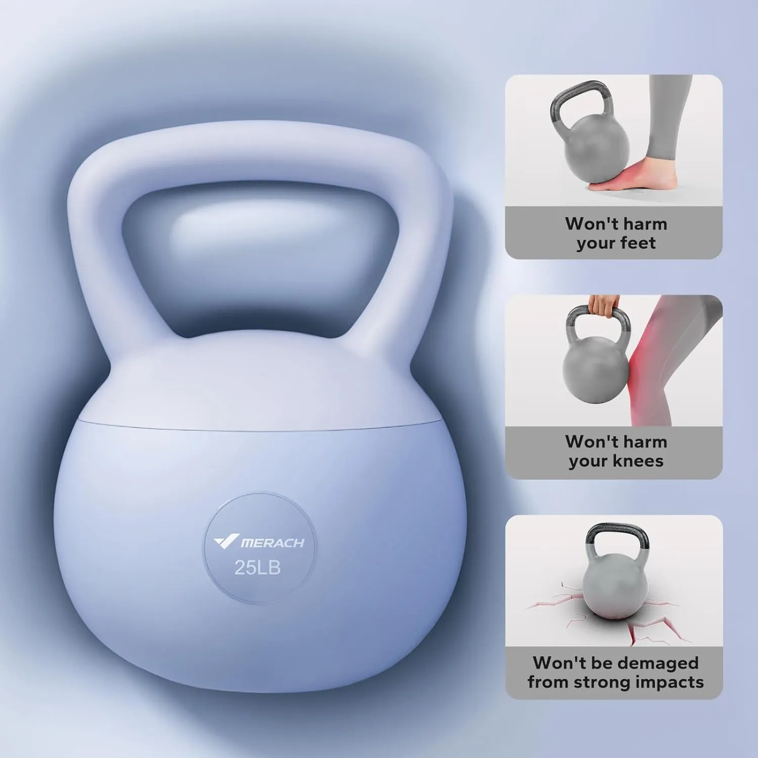 2409 MERACH Soft Kettlebell