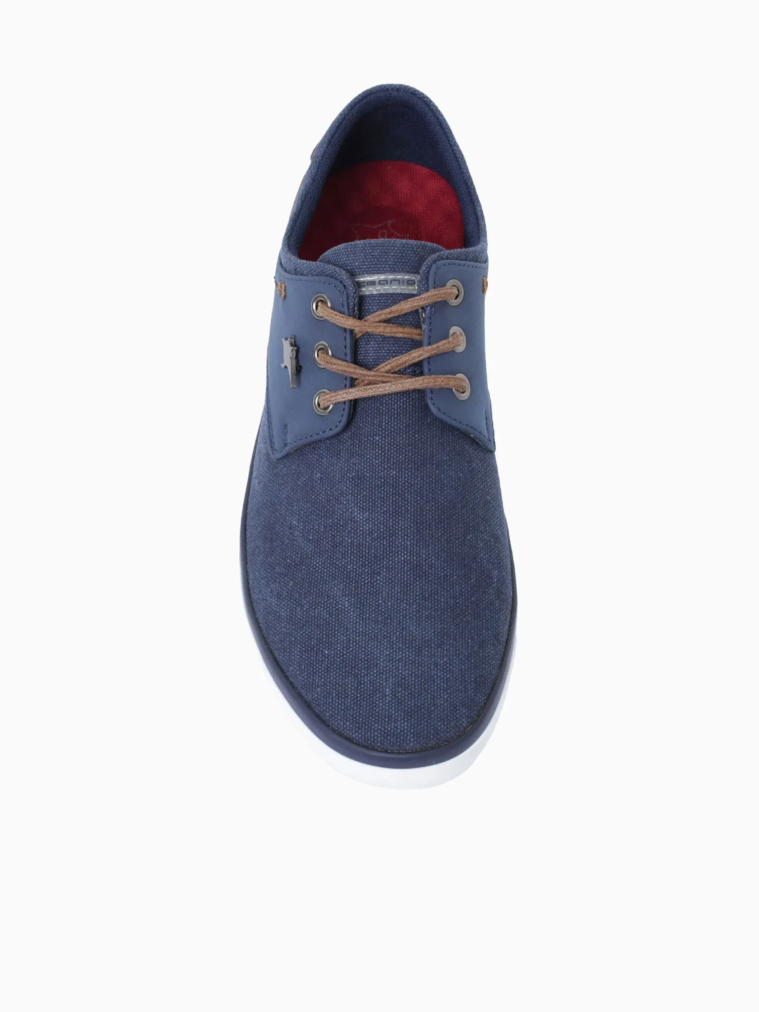 Anchor Al2381 Navy Brown washed canvas