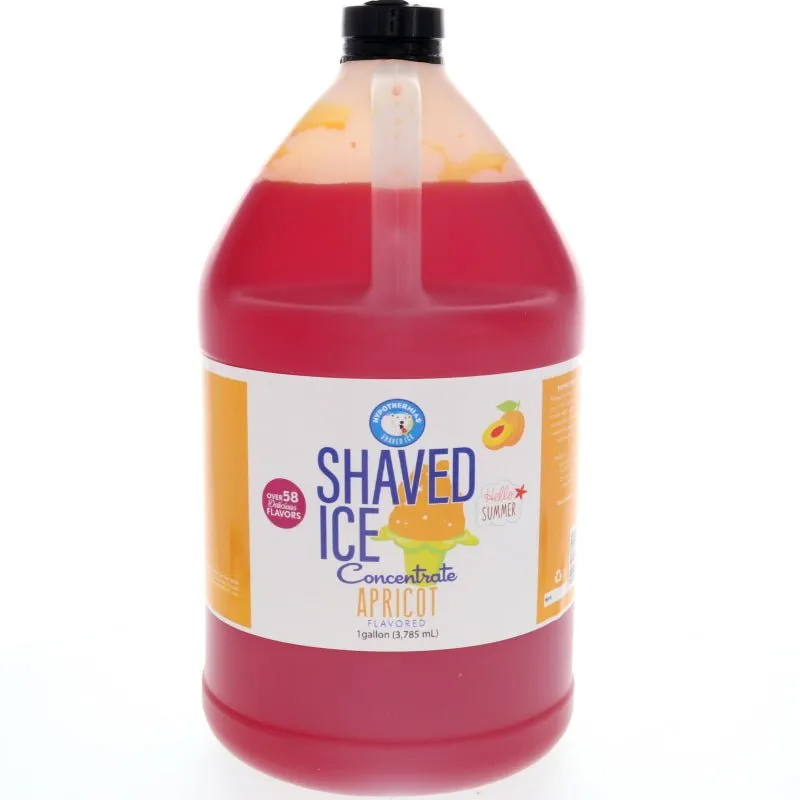 Apricot Shaved Ice Flavor Syrup Concentrate