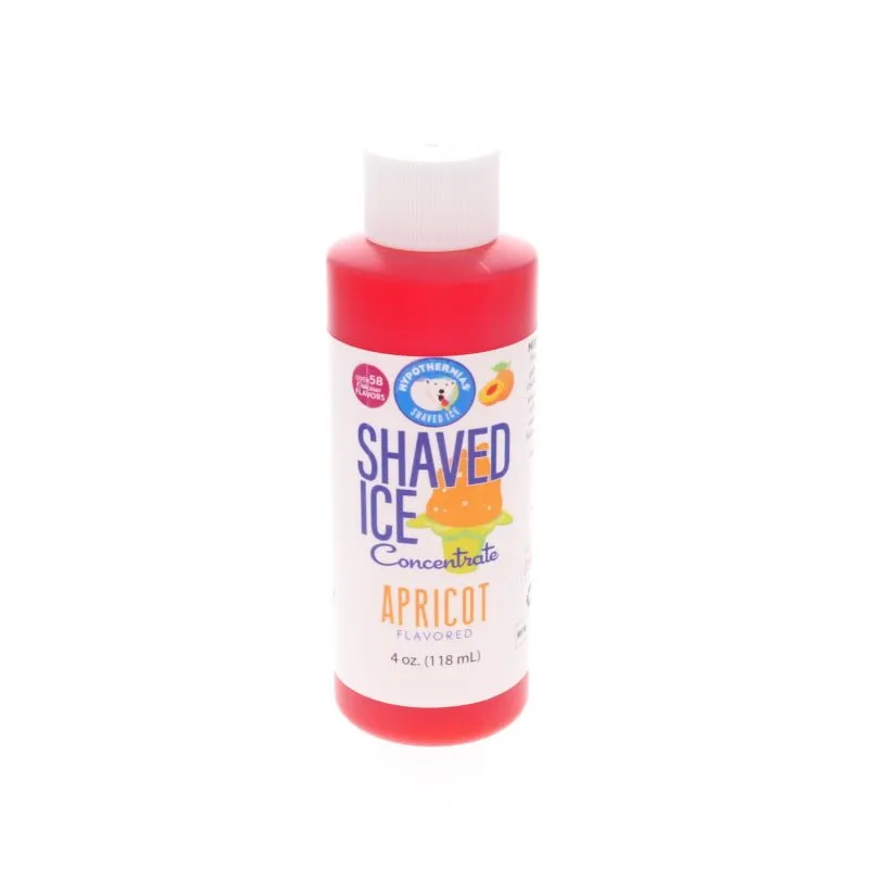 Apricot Shaved Ice Flavor Syrup Concentrate