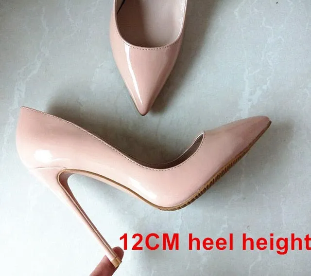 Brand Shoes Woman High Heels Ladies Shoes 12CM Heels Pumps