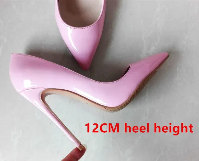 Brand Shoes Woman High Heels Ladies Shoes 12CM Heels Pumps