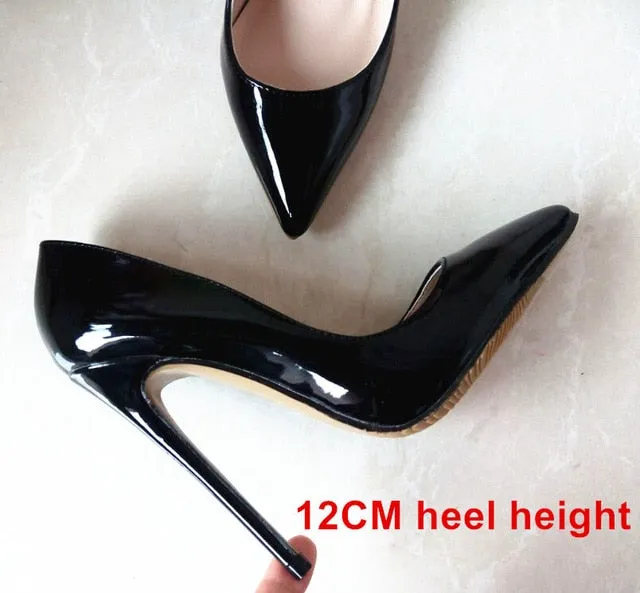 Brand Shoes Woman High Heels Ladies Shoes 12CM Heels Pumps