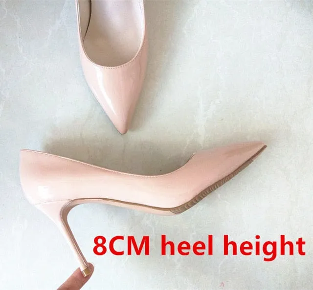 Brand Shoes Woman High Heels Ladies Shoes 12CM Heels Pumps