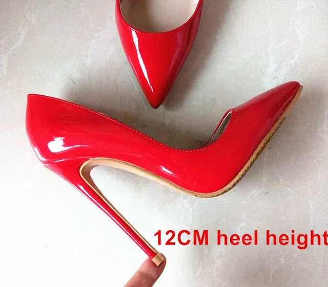 Brand Shoes Woman High Heels Ladies Shoes 12CM Heels Pumps