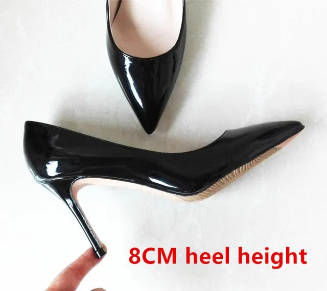 Brand Shoes Woman High Heels Ladies Shoes 12CM Heels Pumps