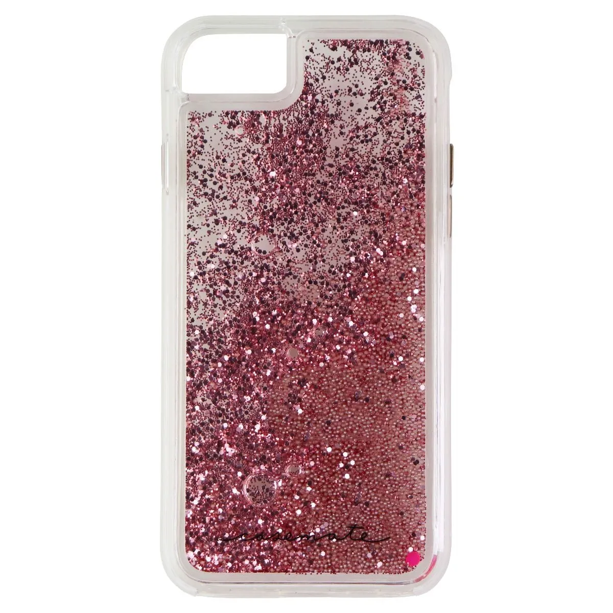 Case-Mate Liquid Waterfall Case for Apple iPhone SE (2nd Gen)/8/7 - Pink / Clear