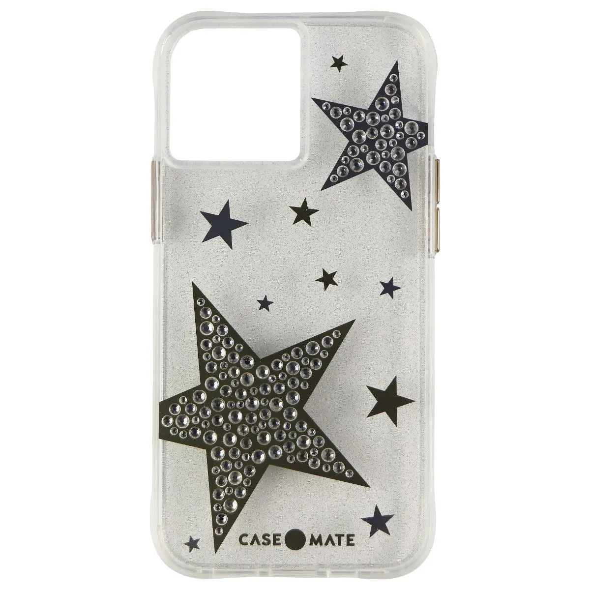 Case-Mate Sheer Superstar Case for iPhone 13 Pro Max - Clear/Rhinestone Stars