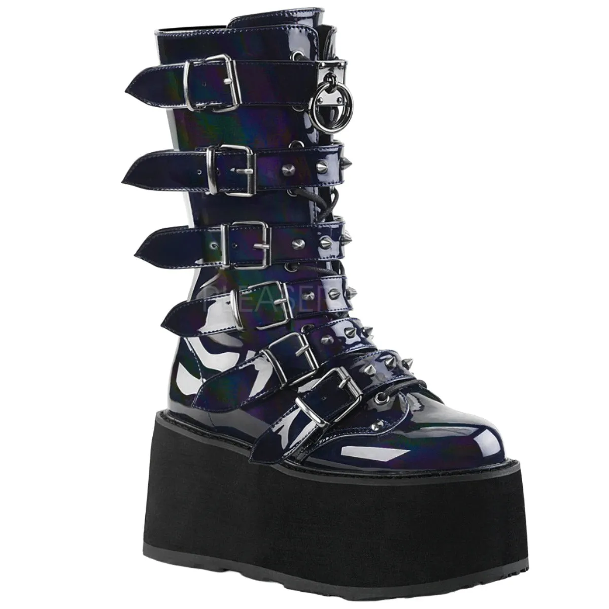 DemoniaCult DAMNED 225 Boots Hologram