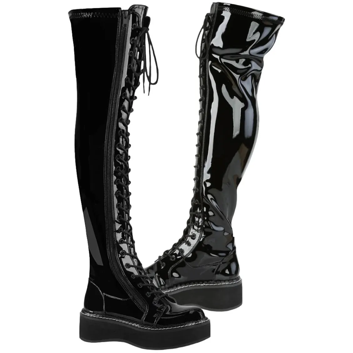 DemoniaCult EMILY 375 Boots Patent