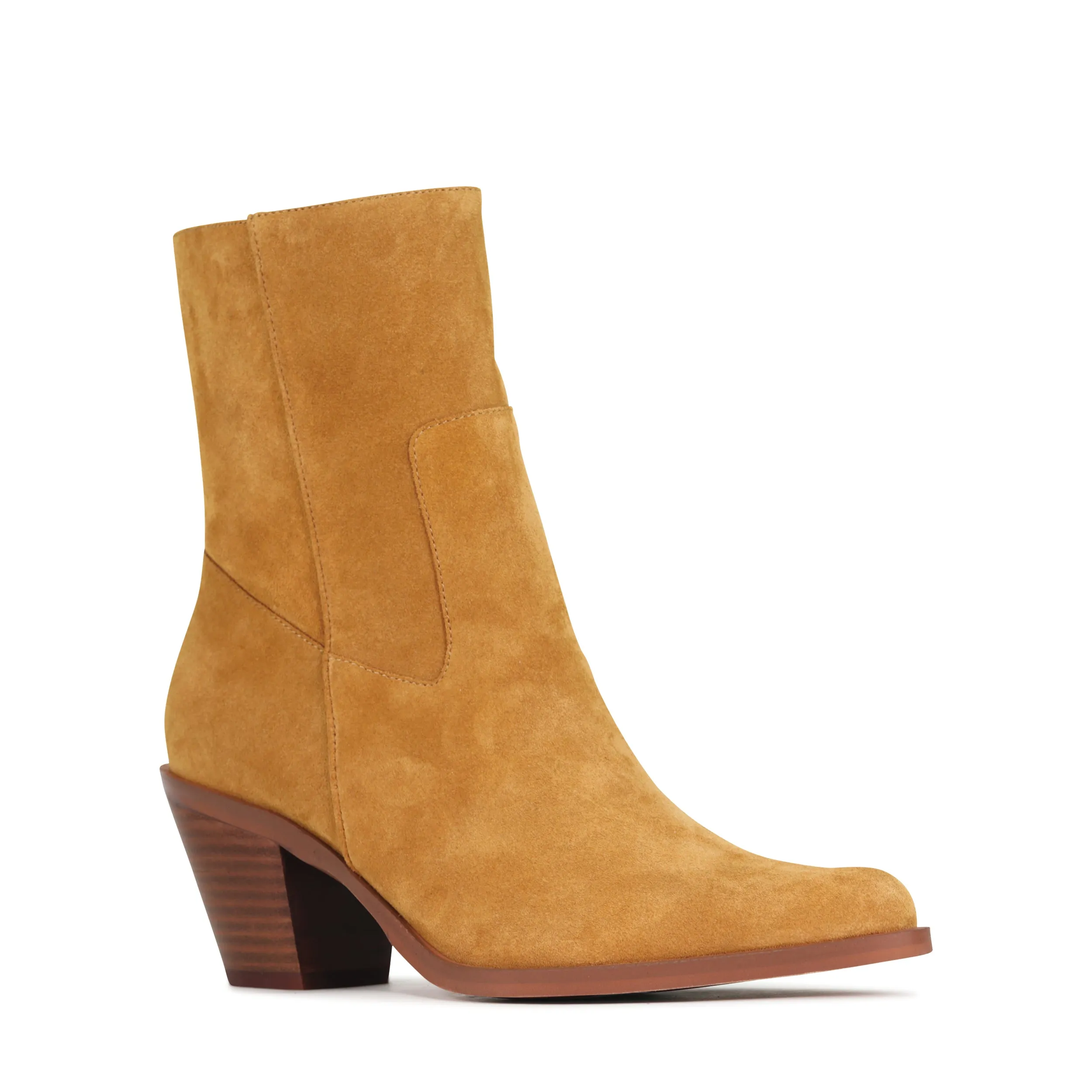 ELLEN LEATHER ARCHIVE ANKLE BOOT