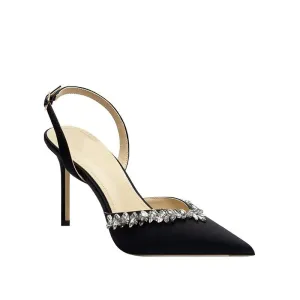 Fantasia Black Slingback Sandals