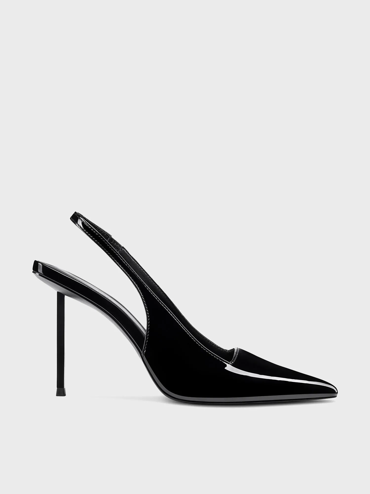 G63 Slingback - Patent Black