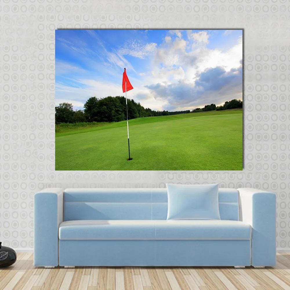 Golf Course  Scotland Canvas Wall Art