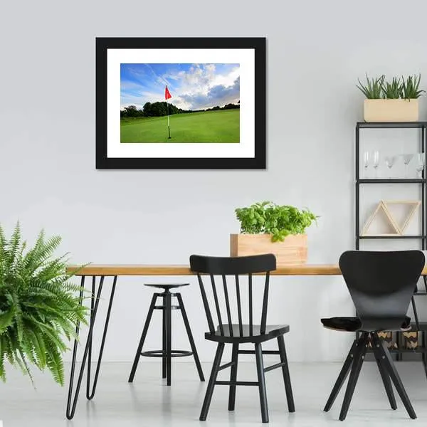 Golf Course  Scotland Canvas Wall Art