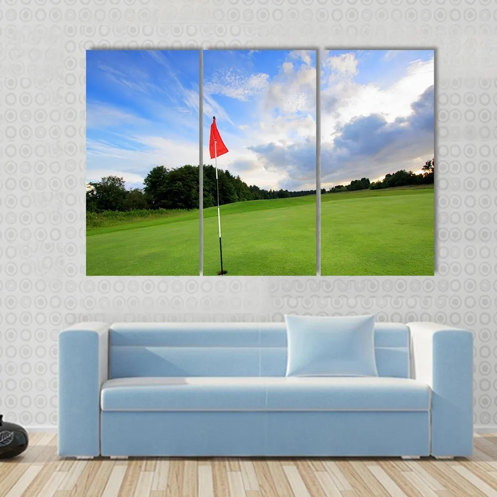 Golf Course  Scotland Canvas Wall Art