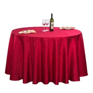 Hotel Wedding Tablecloth Restaurant Ding Room round Table Crocheted Tablecloth round Morning Glory Table Cloth