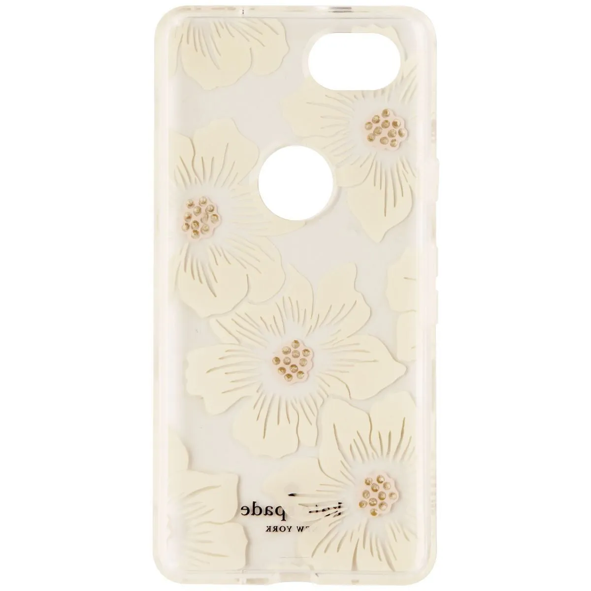 Kate Spade New York Hardshell Case for Google Pixel 2 - Clear/White Flowers