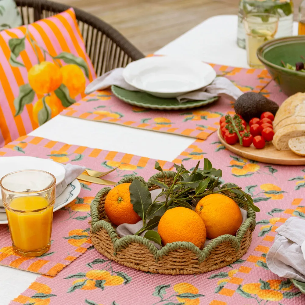 Oranges Outdoor Cushion Orange