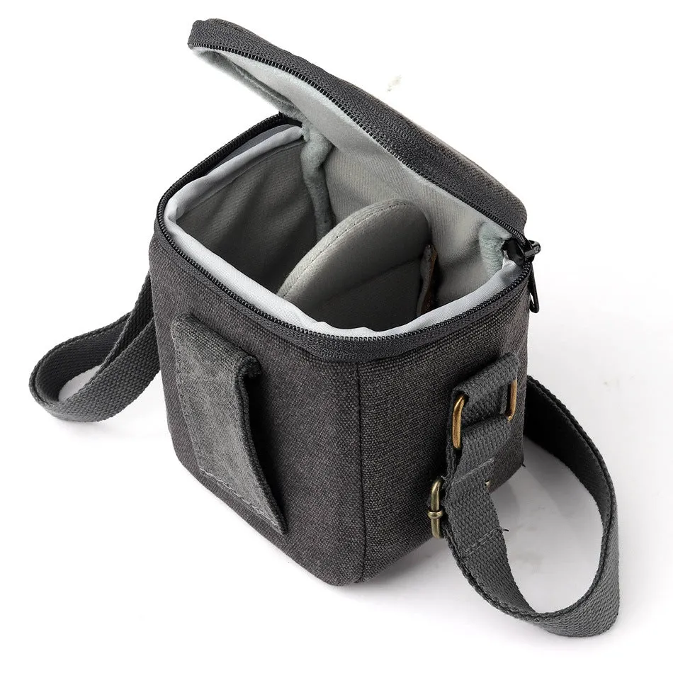 Outdoor Canvas Camera Bag for Canon Sony Micro Single Storage Bag