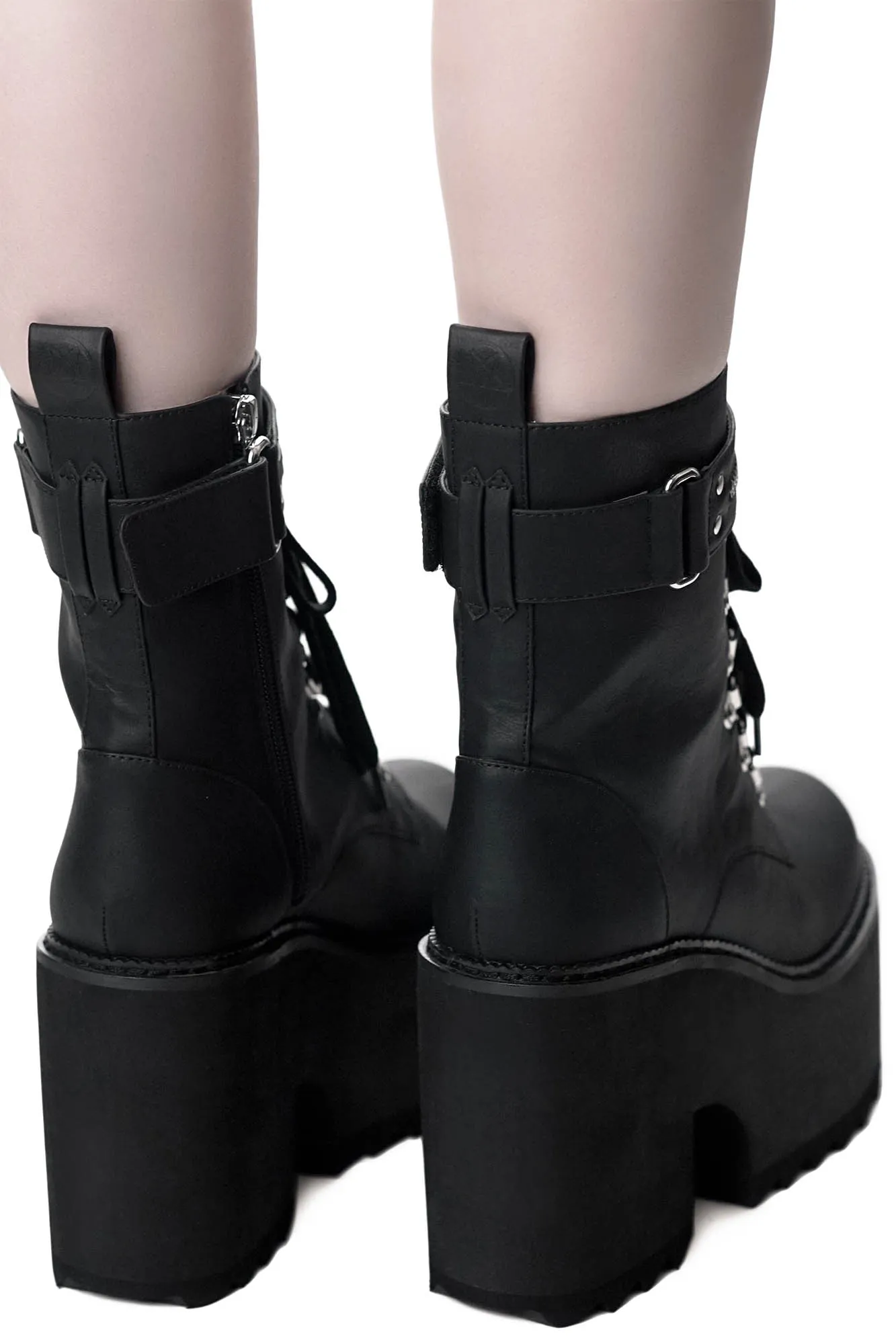 Overhead Platform Boots