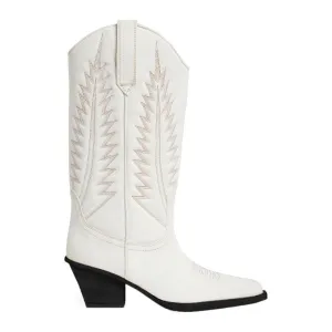 Paris Texas White Leather Boot