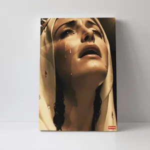 "Our lady of Sorrows" Canvas with Mounting Brackets 16x24in (vertical)