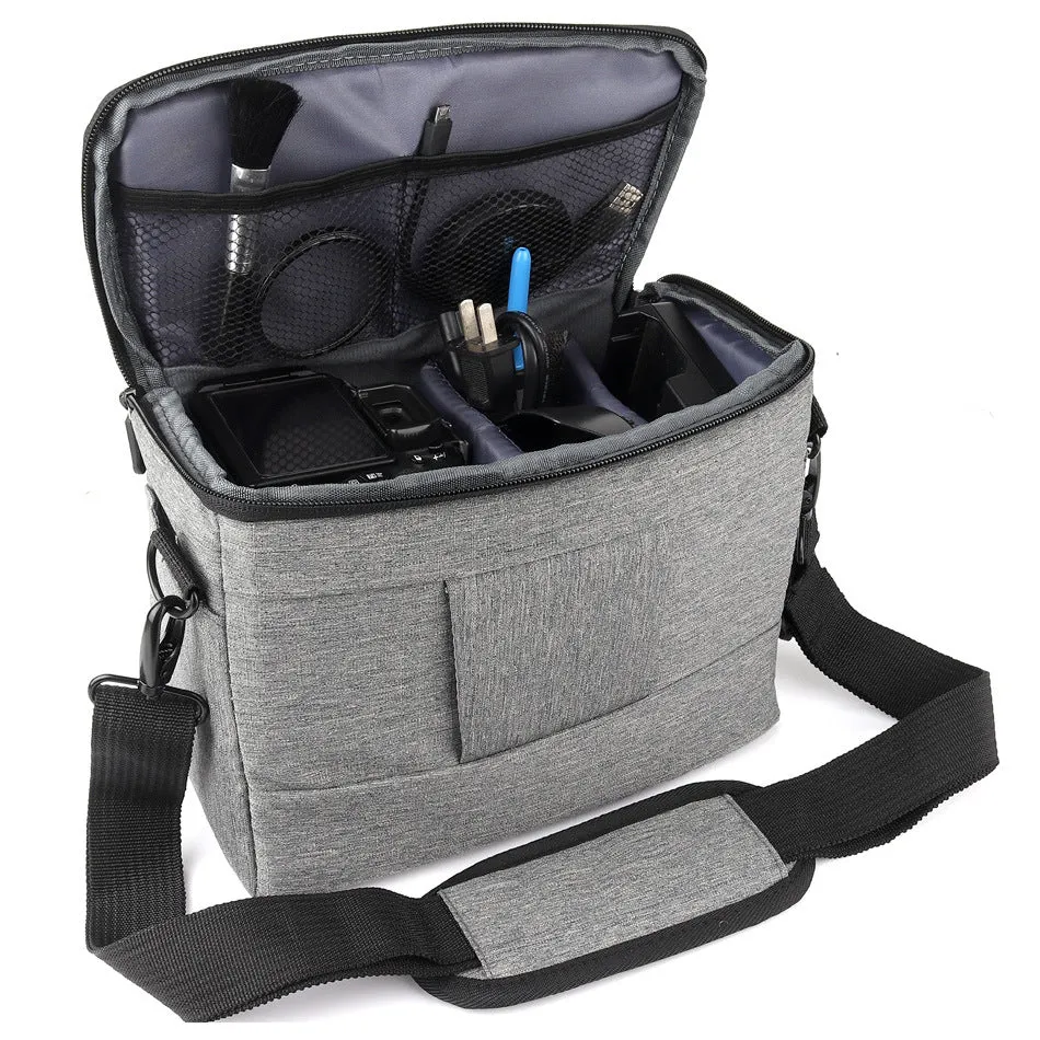 Shock-proof one-shoulder camera bag for Canon Nikon SLR