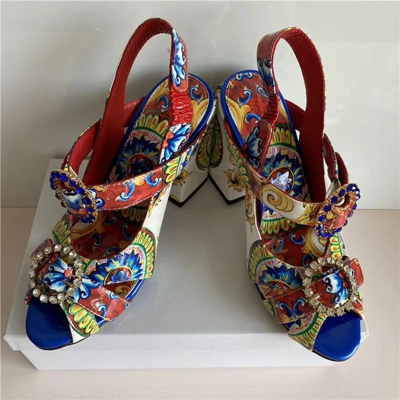 TEEK - Aristo Printed Sandals