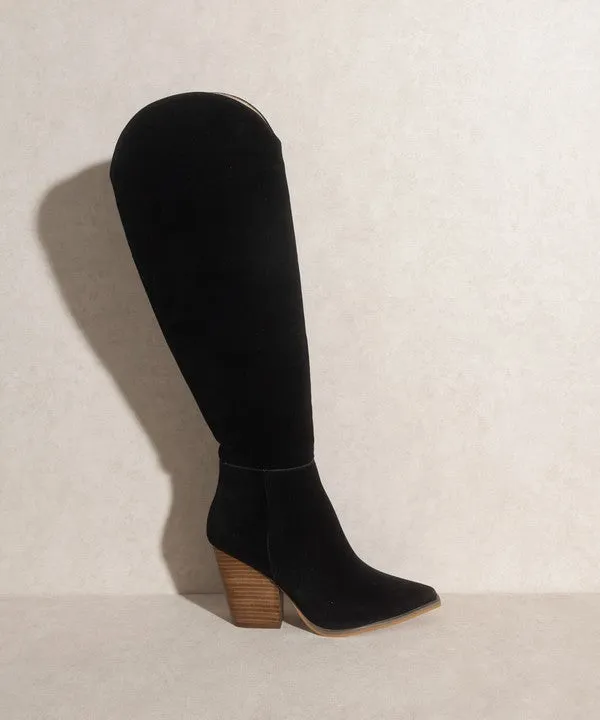 TEEK - Clara - Knee-High Western Boots