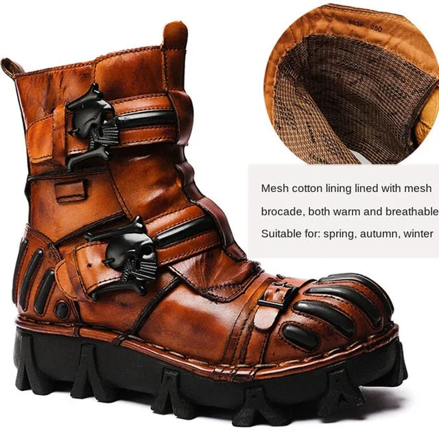 TEEK - Italian Desert Motorcycle Boots