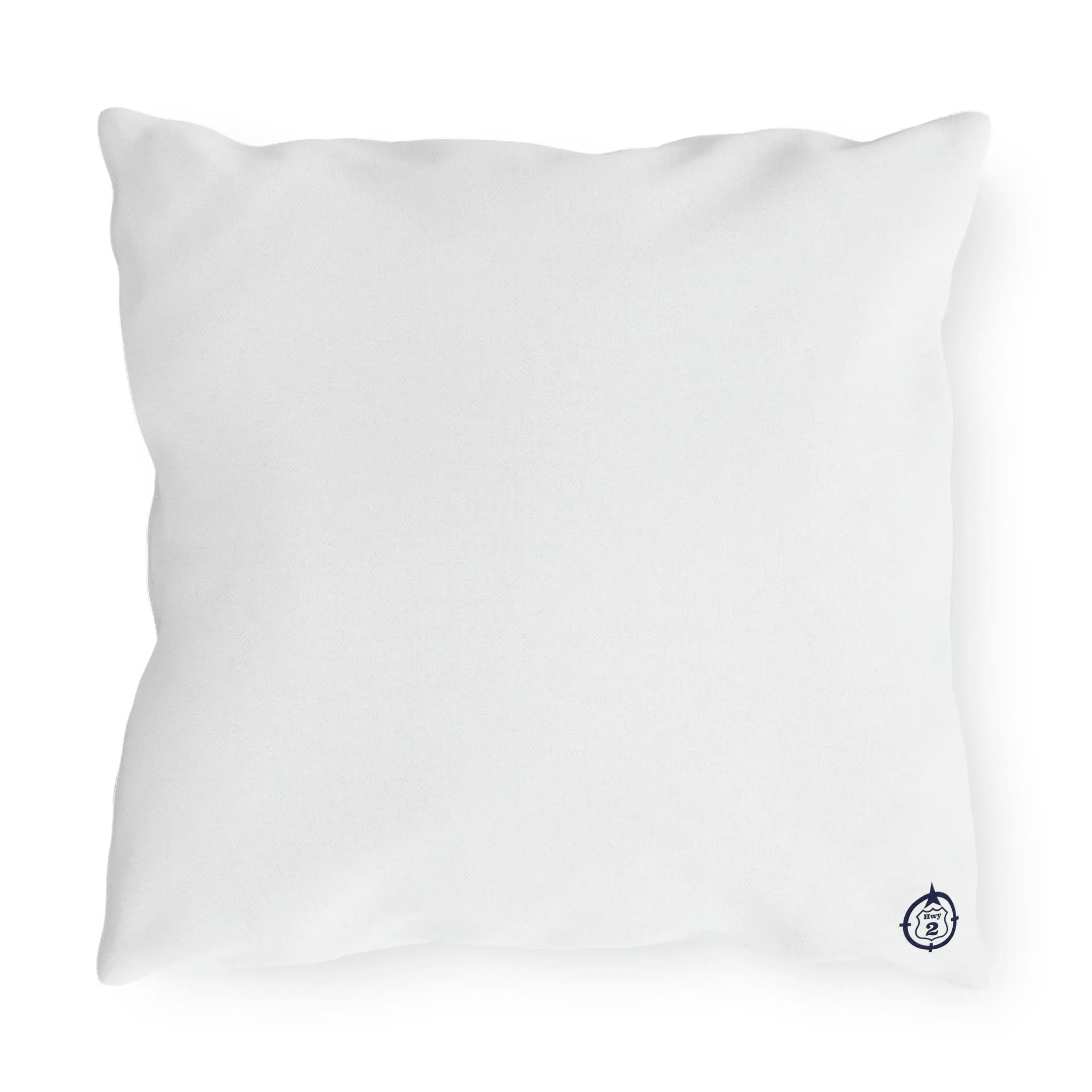 What Happens At The Lake - White - Outdoor Pillow