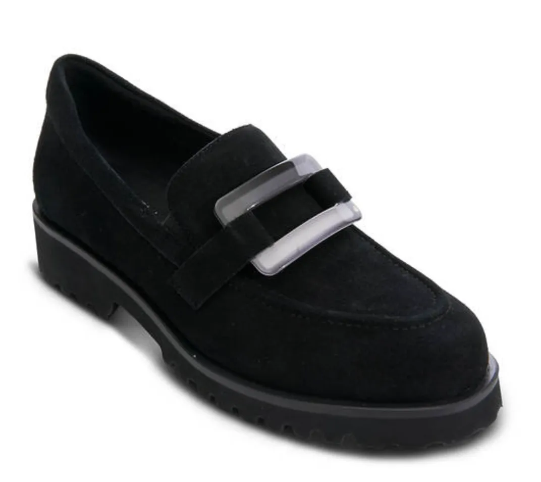 WOMEN'S VANELI ZINTA LOAFER | BLACK SUEDE